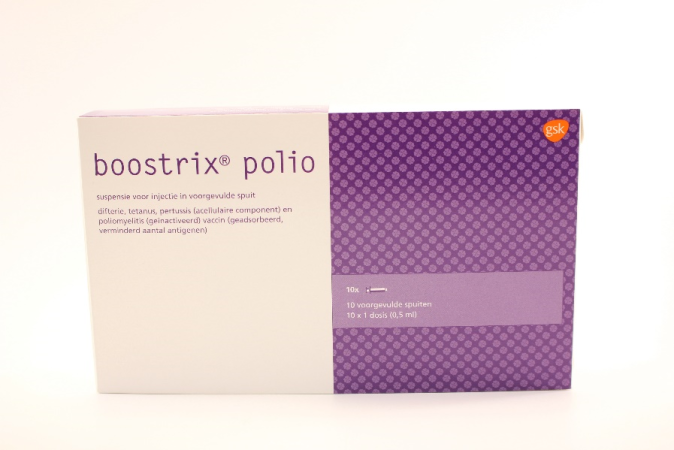 Boostrix polio verpakking